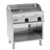 Fry top gas piastra 1/3 rigata 800X900 linea 900 Prestige