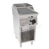 Fry top gas piastra rigata 400X900 linea 900 Prestige