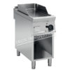 Fry top elettrico piastra liscia 350X700 linea 700 Compact