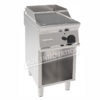 Fry top gas piastra rigata 350X700 linea 700 Compact