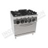 Cucina 4 fuochi con forno elettrico 800×700 linea 700 Prestige