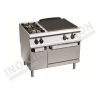 Cucina a gas 2 fuochi con piastra riscaldante e forno a gas 1200×900 linea 900 Prestige